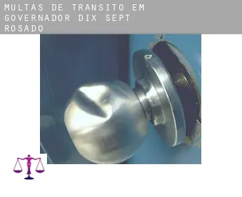 Multas de trânsito em  Governador Dix Sept Rosado