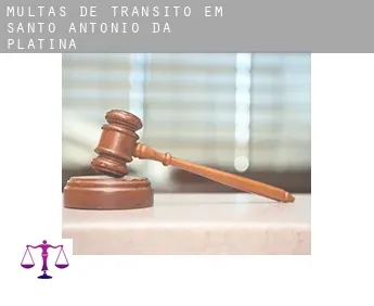 Multas de trânsito em  Santo Antônio da Platina