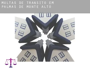 Multas de trânsito em  Palmas de Monte Alto