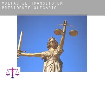 Multas de trânsito em  Presidente Olegário