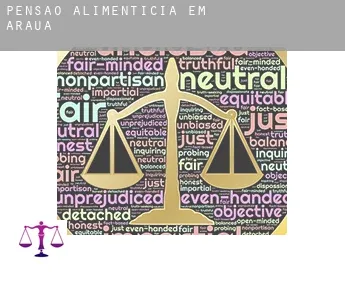 Pensão alimentícia em  Arauá