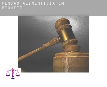 Pensão alimentícia em  Piquete