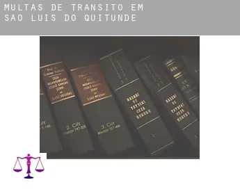 Multas de trânsito em  São Luís do Quitunde