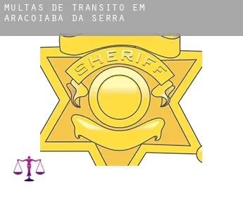Multas de trânsito em  Araçoiaba da Serra