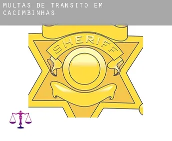 Multas de trânsito em  Cacimbinhas