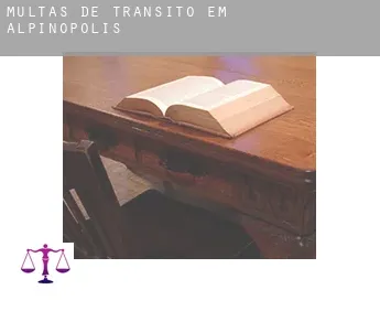 Multas de trânsito em  Alpinópolis