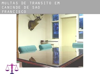 Multas de trânsito em  Canindé de São Francisco