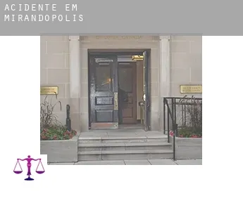 Acidente em  Mirandopólis