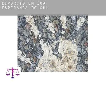 Divórcio em  Boa Esperança do Sul