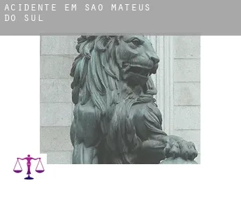 Acidente em  São Mateus do Sul