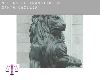 Multas de trânsito em  Santa Cecília