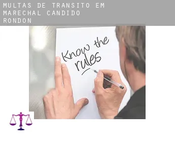 Multas de trânsito em  Marechal Cândido Rondon