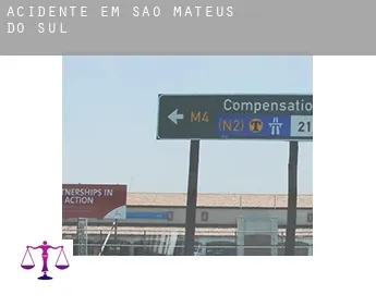 Acidente em  São Mateus do Sul