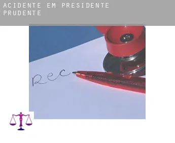 Acidente em  Presidente Prudente