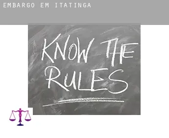 Embargo em  Itatinga