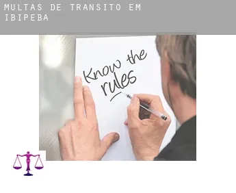 Multas de trânsito em  Ibipeba