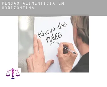 Pensão alimentícia em  Horizontina