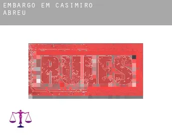 Embargo em  Casimiro de Abreu