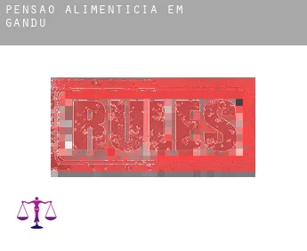 Pensão alimentícia em  Gandu